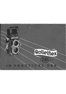 Rollei Rolleiflex 2.8 E 2 manual. Camera Instructions.